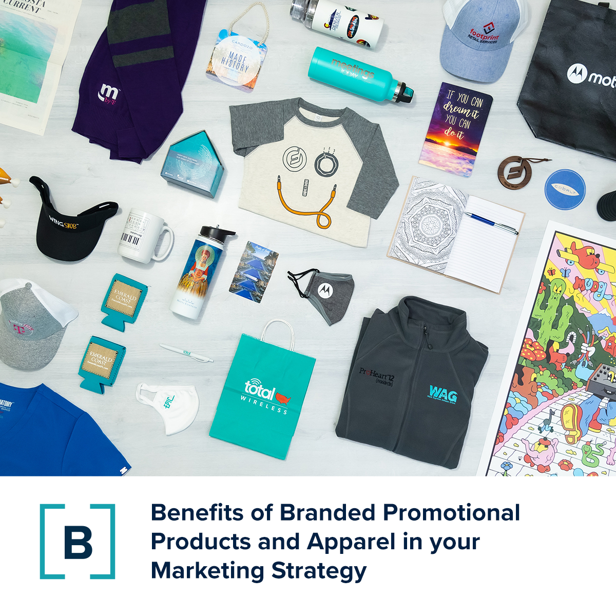 Benefits of branded products and apparel in your marketing strategy